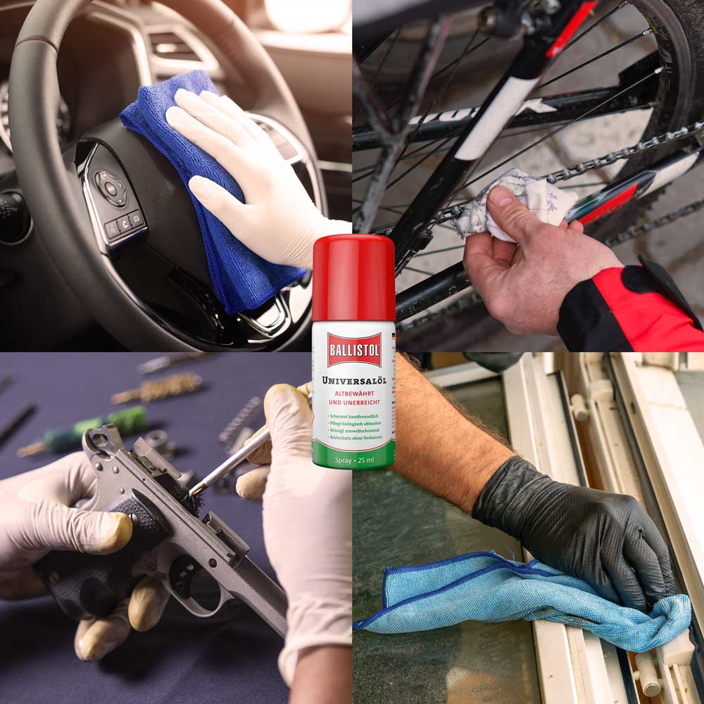 Huile Universelle Ballistol en Spray, 25 ml