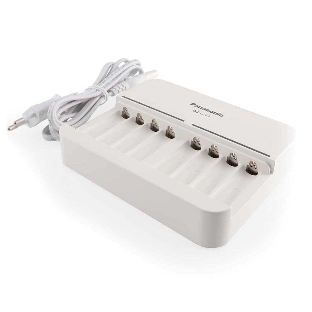 Chargeur de Piles AA eneloop 8 Cellules