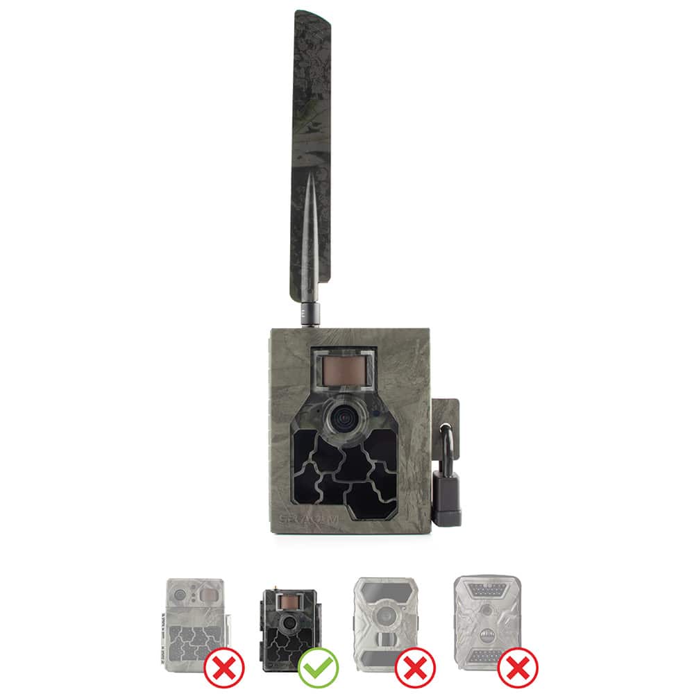 SECACAM Metal Housing 5000 Explorer green textured