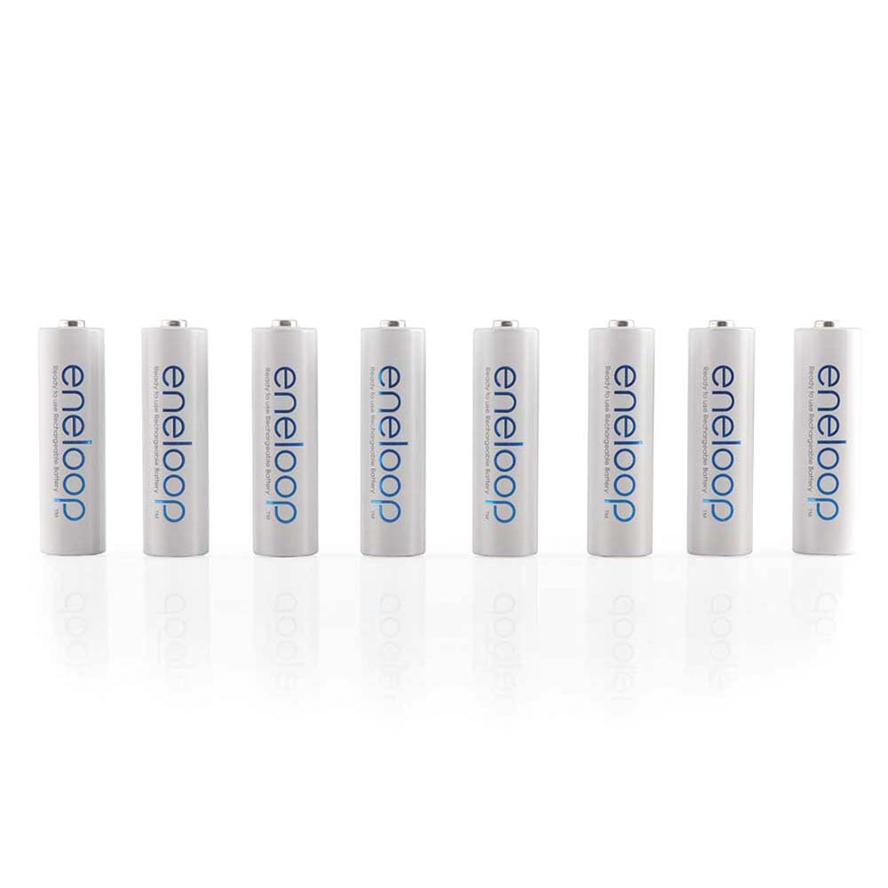 Piles Rechargeables eneloop AA - Pack de 8