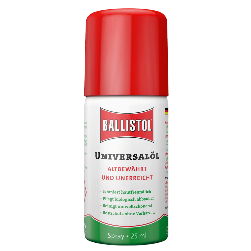 Huile Universelle Ballistol en Spray, 25 ml