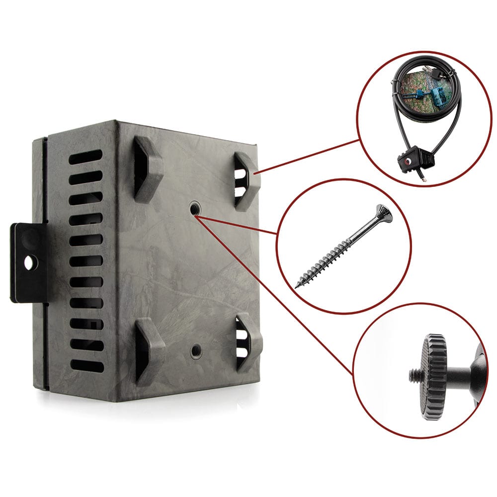 SECACAM Metal Housing 5000 Explorer green textured